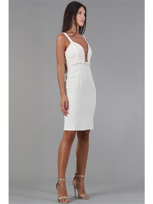 Abito tubino elastico Dramee | 24735LATTE