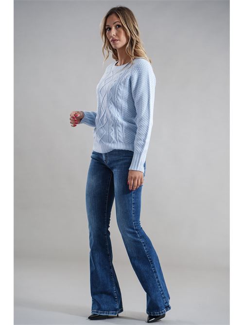 Maglia in lana merino Gotha | F82-02CELESTE