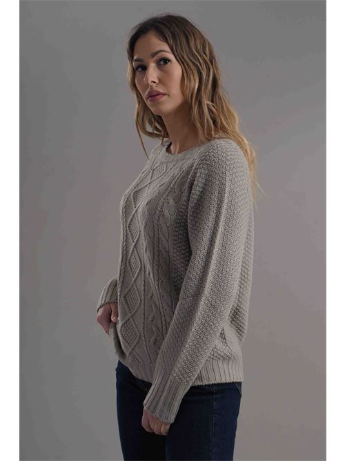 Maglia in lana merino Gotha | F82-02TORTORA