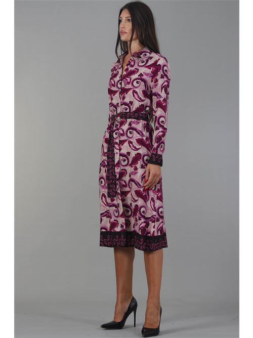Abito cheimisier in viscosa Nualy | I24N7285MULTICOLOR