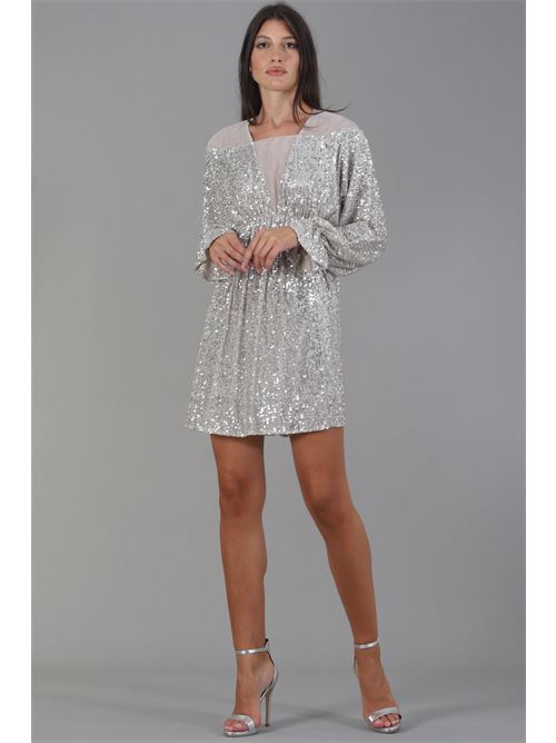 Abito Augusto in paillettes relish | AUGUSTOIVORY
