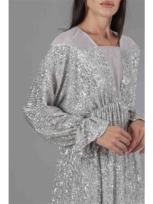Abito Augusto in paillettes relish | AUGUSTOIVORY
