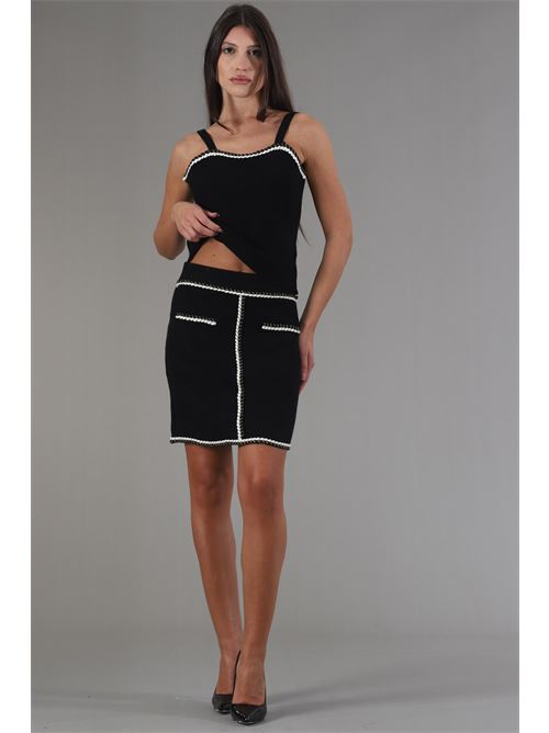 Top in maglia Z.O.E. | 1562V26NERO