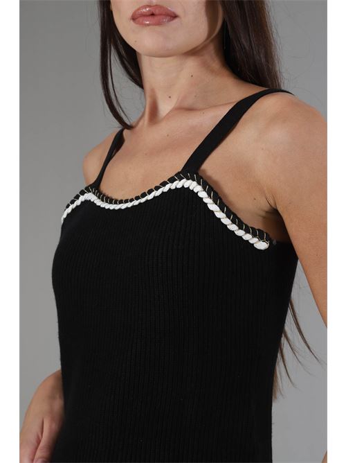 Top in maglia Z.O.E. | 1562V26NERO