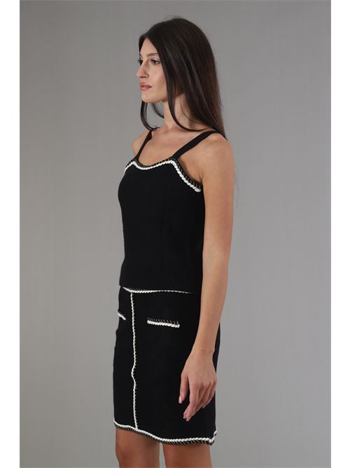 Top in maglia Z.O.E. | 1562V26NERO
