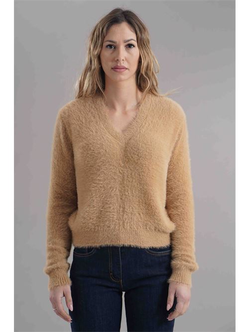 Maglia in alpaca Akep | MGKD03155CAMMELLO