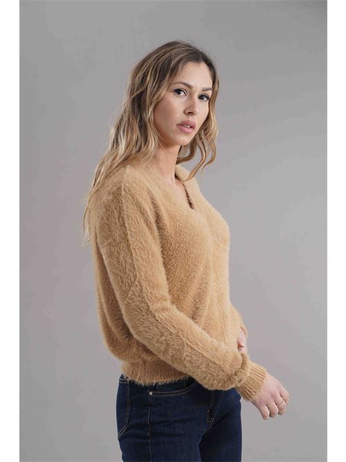 Maglia in alpaca Akep | MGKD03155CAMMELLO