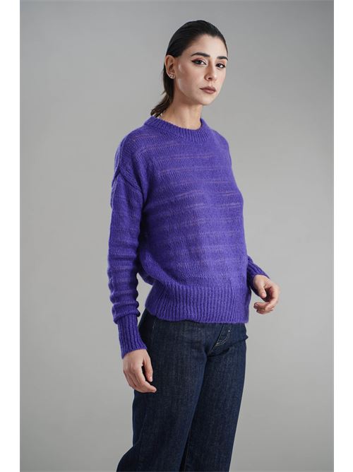 Maglia misto lana Akep | MGKD03168VIOLA