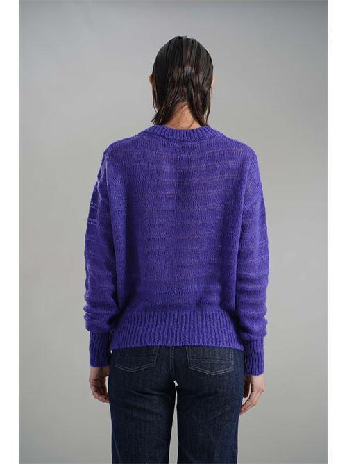 Maglia misto lana Akep | MGKD03168VIOLA