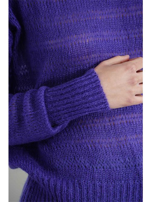 Maglia misto lana Akep | MGKD03168VIOLA