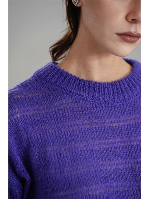 Maglia misto lana Akep | MGKD03168VIOLA