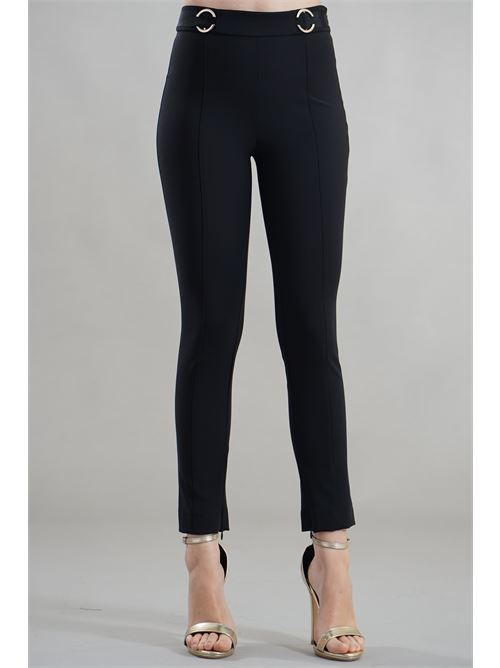 Pantalone elastico Babylon | E00068NERO