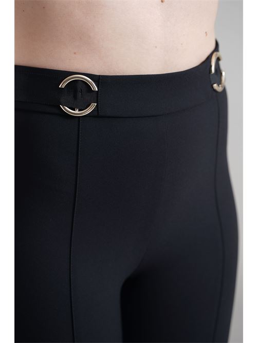 Pantalone elastico Babylon | E00068NERO