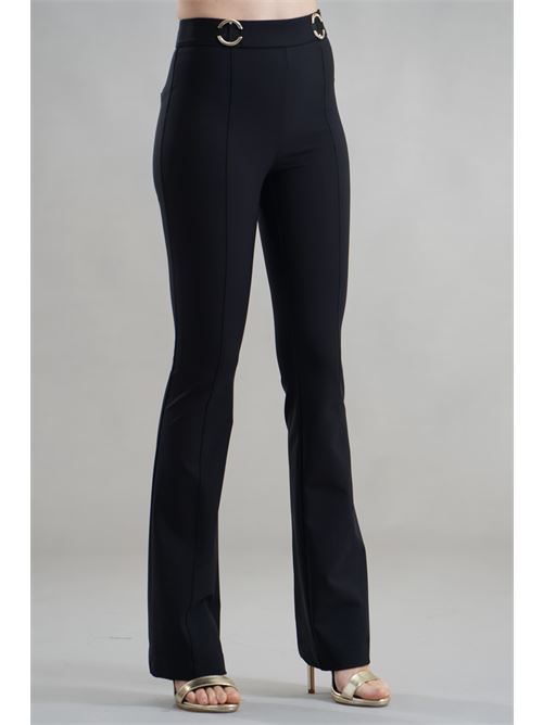 Pantalone elastico Babylon | E00069NERO