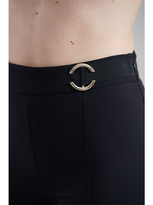 Pantalone elastico Babylon | E00069NERO