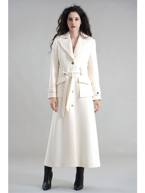 Cappotto military Babylon | MF0407PANNA