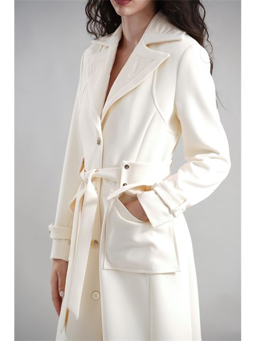Cappotto military Babylon | MF0407PANNA