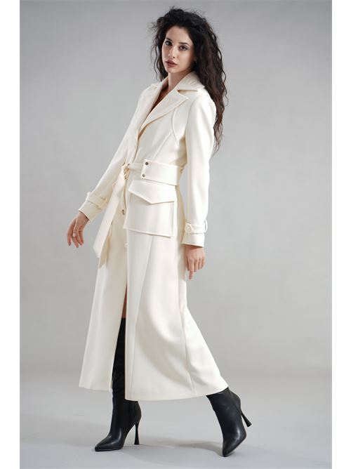 Cappotto military Babylon | MF0407PANNA
