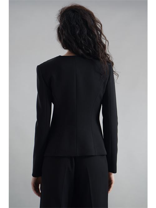 Tailleur con fusciacca Babylon | S00751NERO
