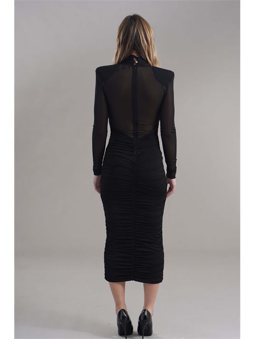 Abito in viscosa elastica Babylon | S00856NERO