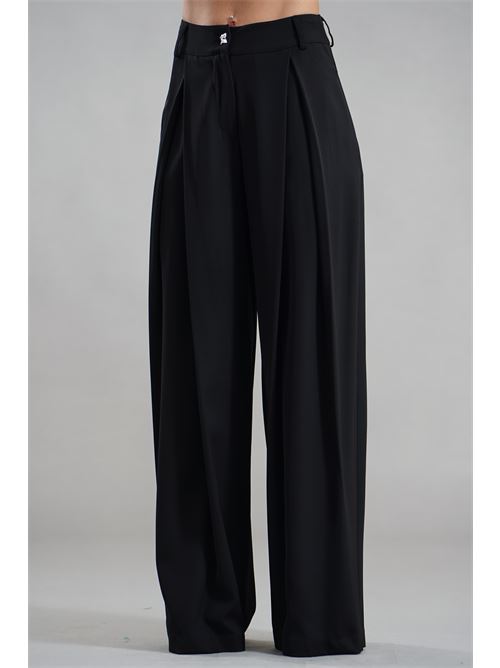 Pantalone con pinces CELYE | CE0004NERO