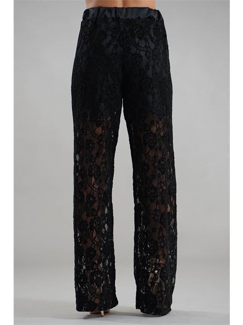 Pantalone in pizzo CELYE | CE0046NERO