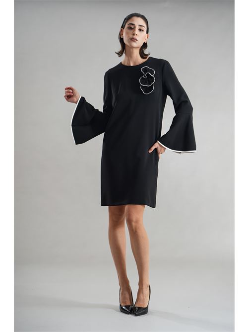 Abito in cady Clips | B0049483NERO