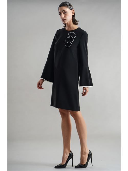 Abito in cady Clips | B0049483NERO