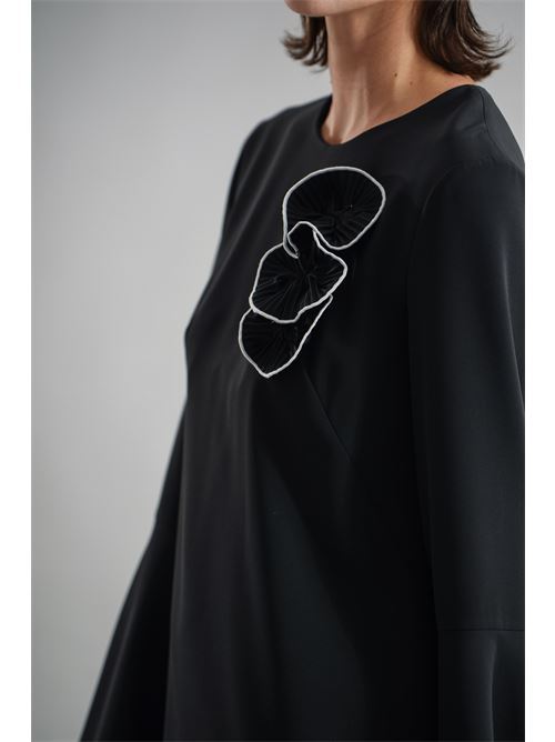Abito in cady Clips | B0049483NERO