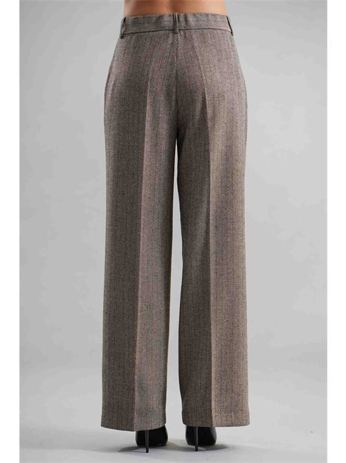 Pantalone spigato Clips | B2029729BEIGE