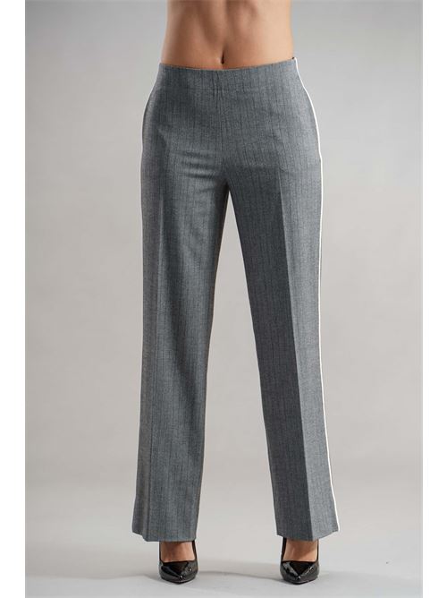 Pantalone in viscosa Clips | B2209722GRIGIO
