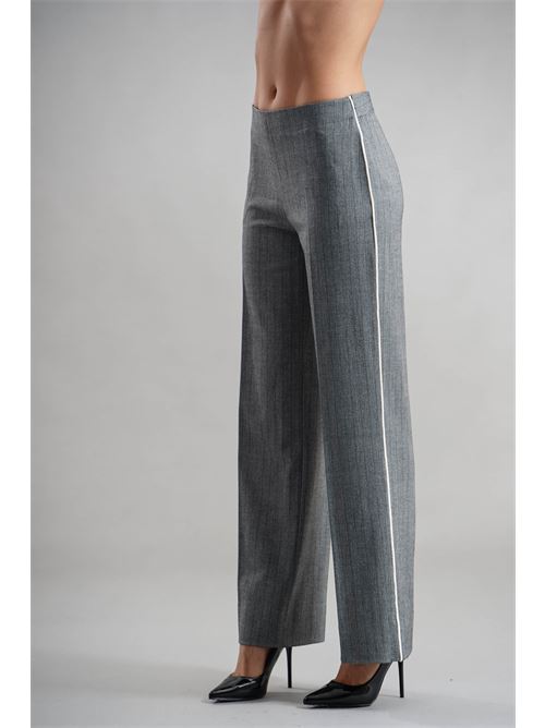 Pantalone in viscosa Clips | B2209722GRIGIO
