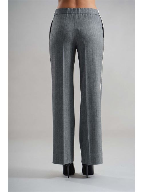 Pantalone in viscosa Clips | B2209722GRIGIO