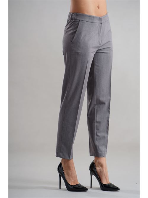 Pantalone in viscosa e lana Clips | B2309719GRIGIO