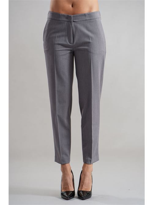 Pantalone in viscosa e lana Clips | B2309719GRIGIO
