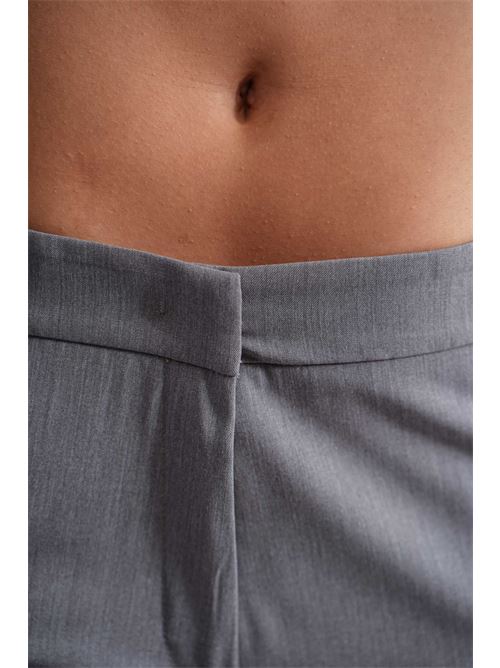 Pantalone in viscosa e lana Clips | B2309719GRIGIO