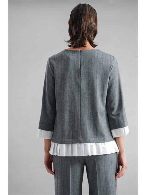 Casacca in viscosa Clips | B3089722GRIGIO