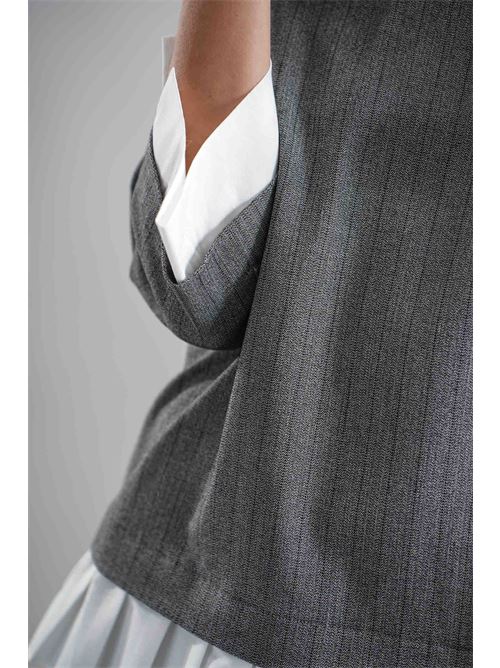 Casacca in viscosa Clips | B3089722GRIGIO