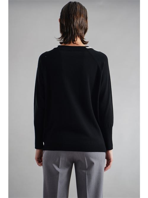 Maglia in viscosa Clips | B8355713NERO
