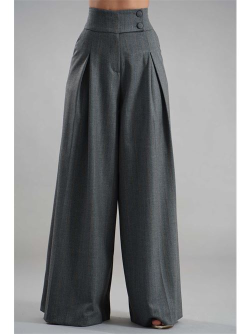 Pantalone palazzo Dramee | 25206GRIGIO