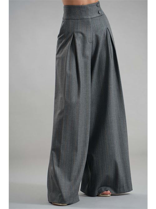 Pantalone palazzo Dramee | 25206GRIGIO