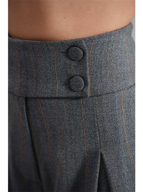 Pantalone palazzo Dramee | 25206GRIGIO