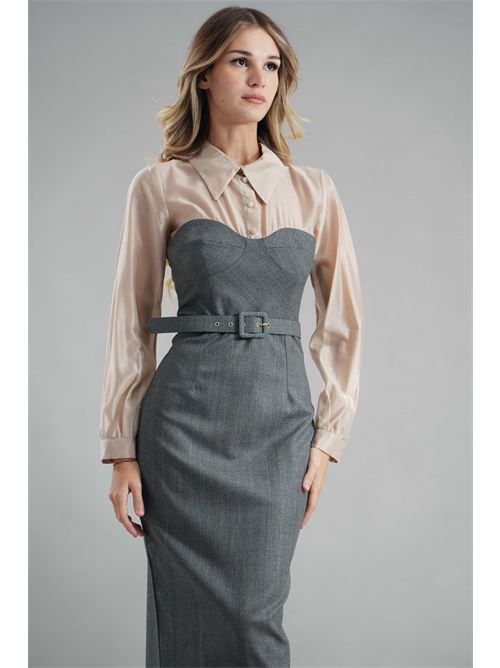 Abito tubino Dramee | 25716GRIGIO