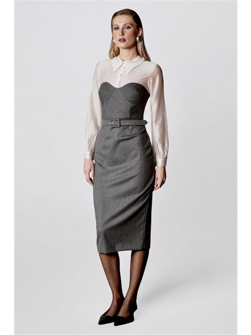 Abito tubino Dramee | 25716GRIGIO