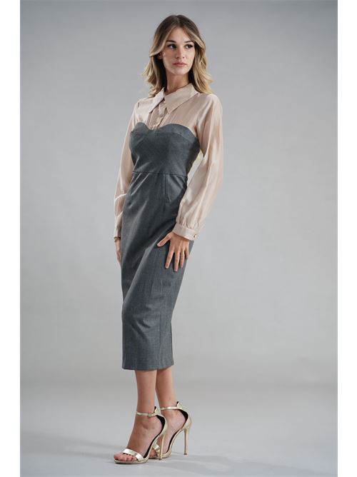 Abito tubino Dramee | 25716GRIGIO