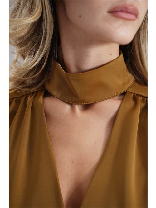 Abito in raso Dramee | 25764OLIVA