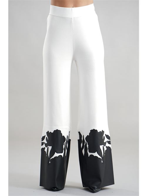 Pantalone palazzo LAFTY.LIE | 01D301PANNA/NERO