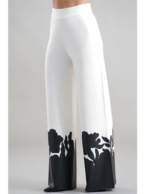 Pantalone palazzo LAFTY.LIE | 01D301PANNA/NERO