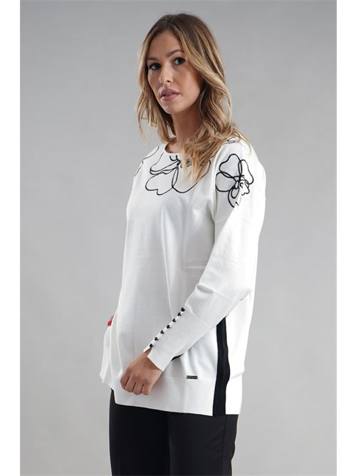 Maglia in viscosa LAFTY.LIE | 06D151BIANCO
