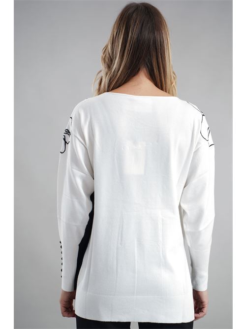 Maglia in viscosa LAFTY.LIE | 06D151BIANCO